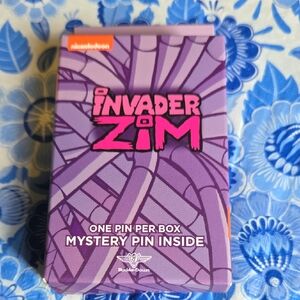 Nickelodeon Invader Zim Purple Mystery Pin Box